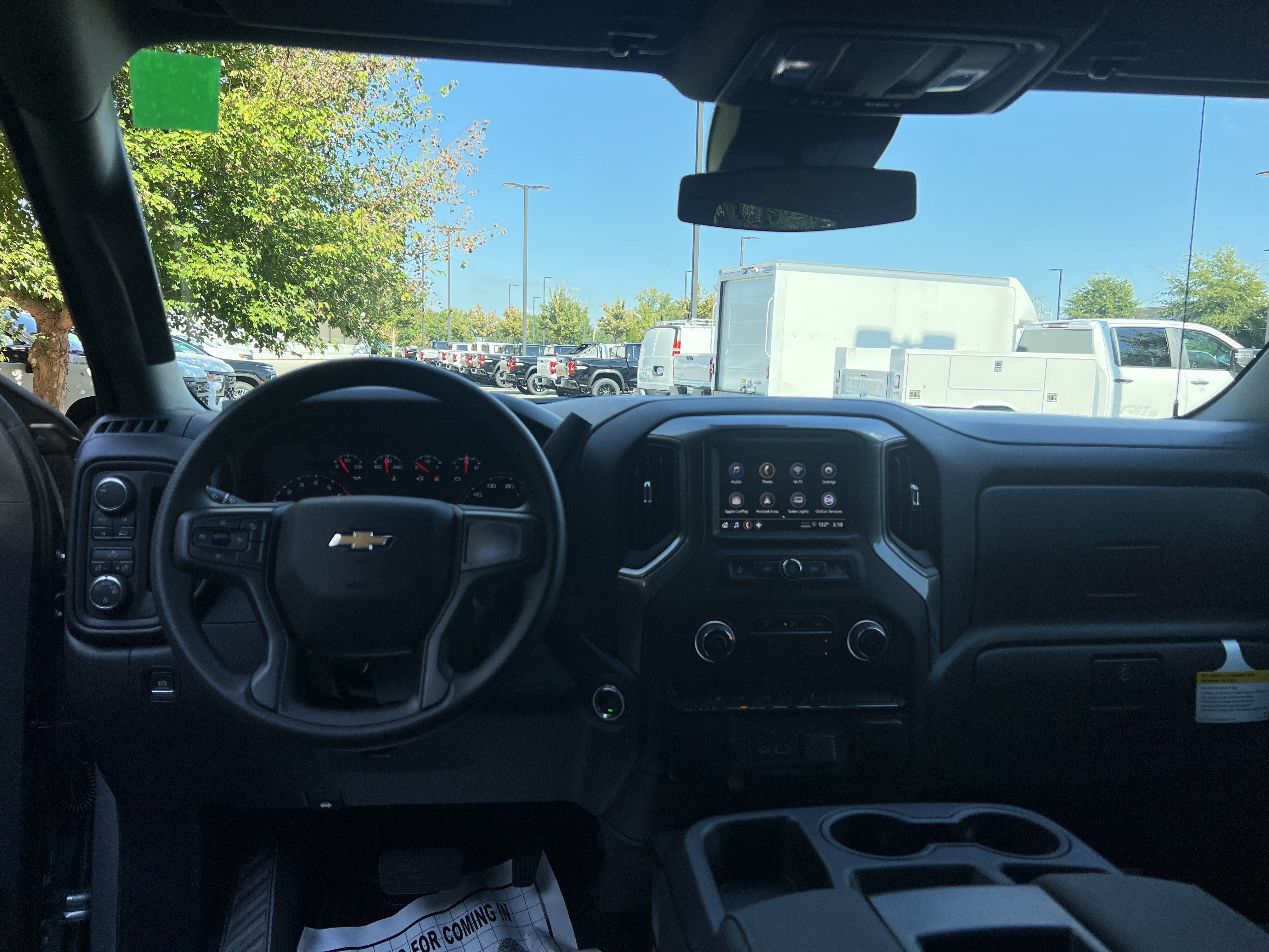 New 2026 Chevrolet Silverado 1500 Custom w/ Turbomax Blackout Package AWD/4WD image 32