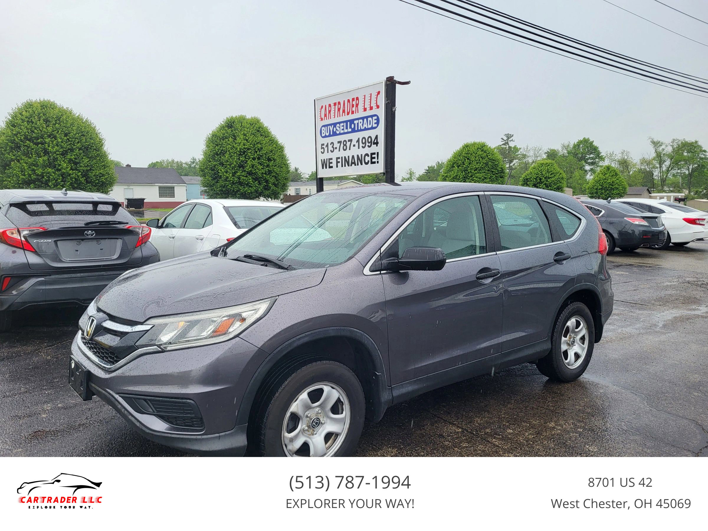Used 2015 Honda CR-V LX