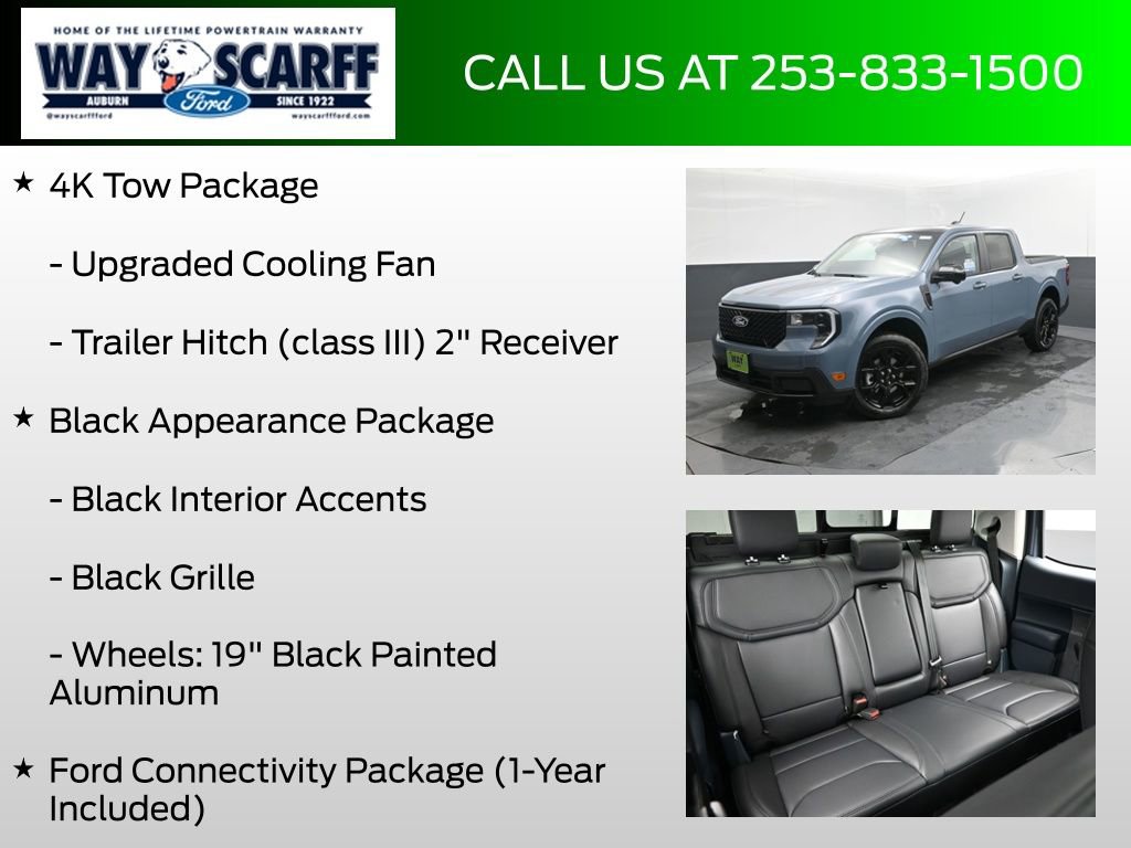 New 2026 Ford Maverick Lariat w/ Black Appearance Package image 12