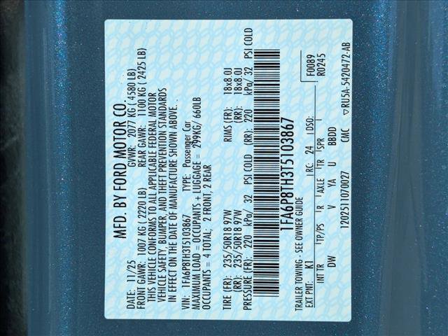 New 2026 Ford Mustang Coupe image 17