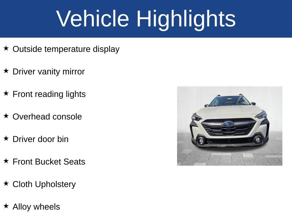 Used 2025 Subaru Outback AWD/4WD image 4