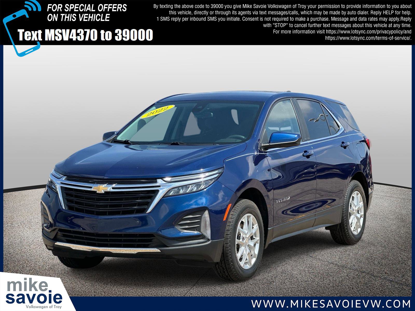 Used 2022 Chevrolet Equinox LT image 1