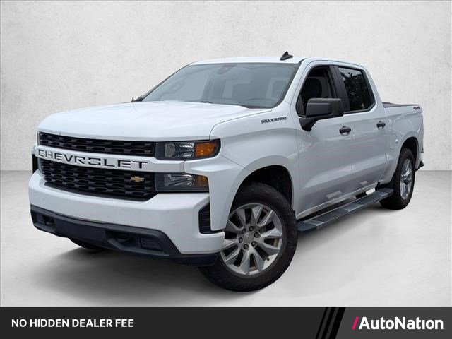 Used 2021 Chevrolet Silverado 1500 Custom w/ Custom Max Trailering Package AWD/4WD image 1