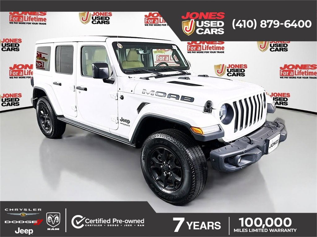 Used 2019 Jeep Wrangler Unlimited Sahara w/ Quick Order Package 24M Moab image 1