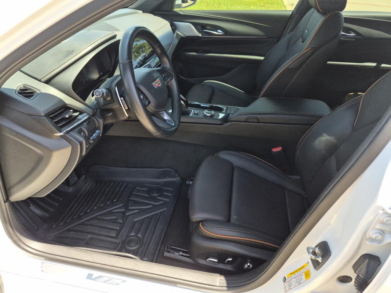 Certified 2023 Cadillac CT4 V w/ Navigation Package RWD image 11