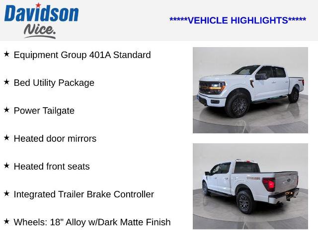 Certified 2025 Ford F150 Tremor w/ Bed Utility Package image 4