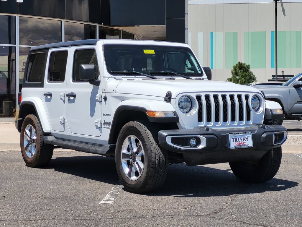 Used 2021 Jeep Wrangler Unlimited Sahara AWD/4WD image 2
