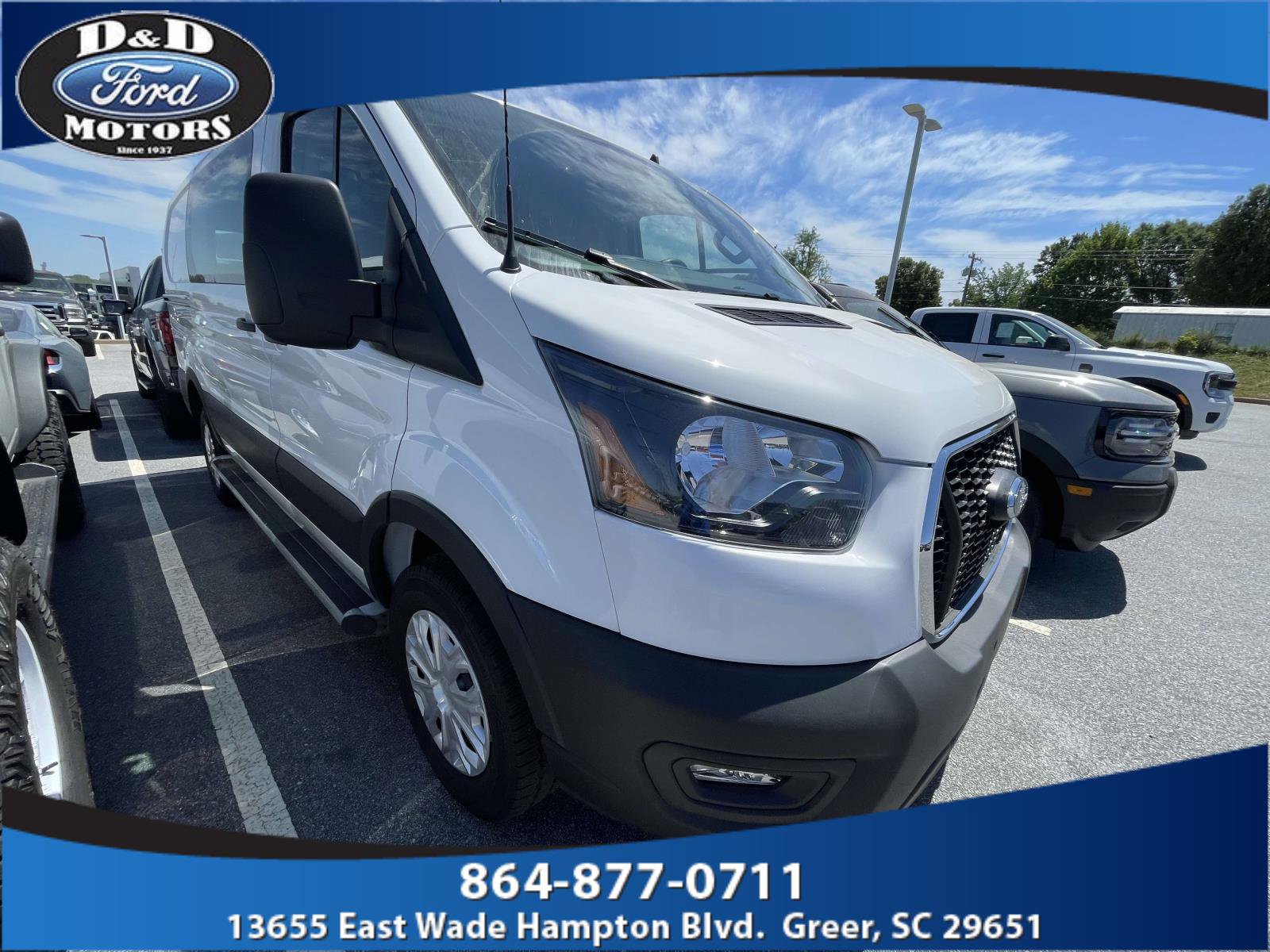 Used 2025 Ford Transit 250 Low Roof w/ Exterior Upgrade Package RWD image 1