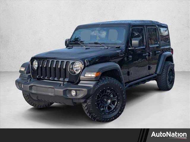 Used 2022 Jeep Wrangler Unlimited Sport image 1