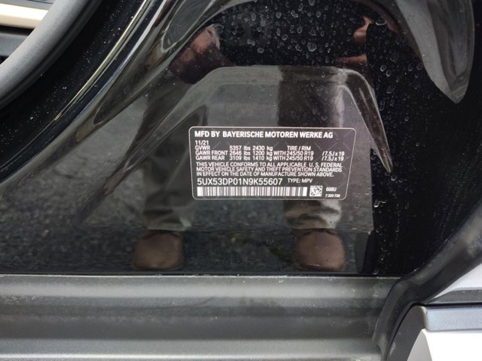 Used 2022 BMW X3 xDrive30i w/ Convenience Package image 24