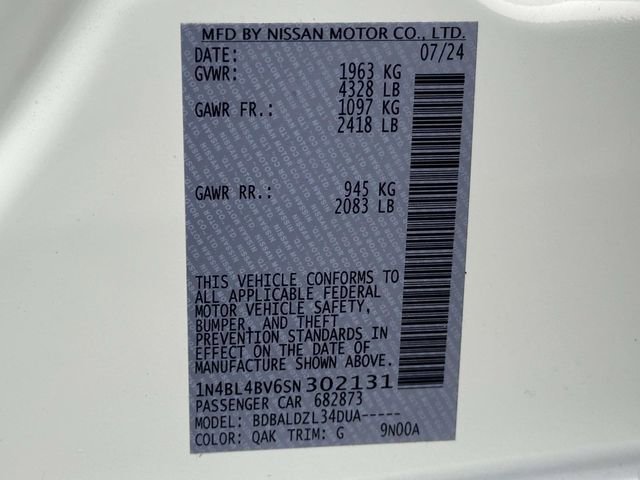 Certified 2025 Nissan Altima 2.5 S image 26