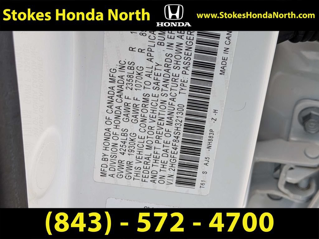 Certified 2025 Honda Civic Sport Touring image 6