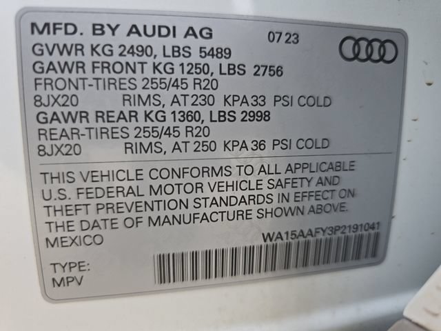 Used 2023 Audi Q5 2.0T Premium Plus w/ Premium Plus Package AWD/4WD image 38