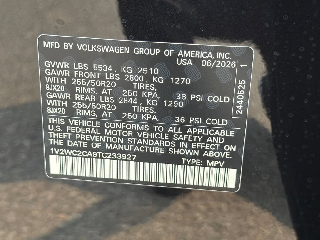 New 2026 Volkswagen Atlas Cross Sport SE FWD image 34