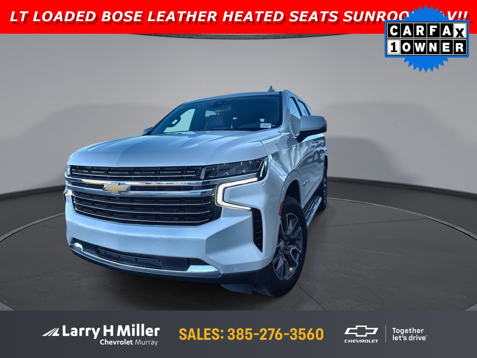 Used 2022 Chevrolet Tahoe LT w/ Luxury Package image 1