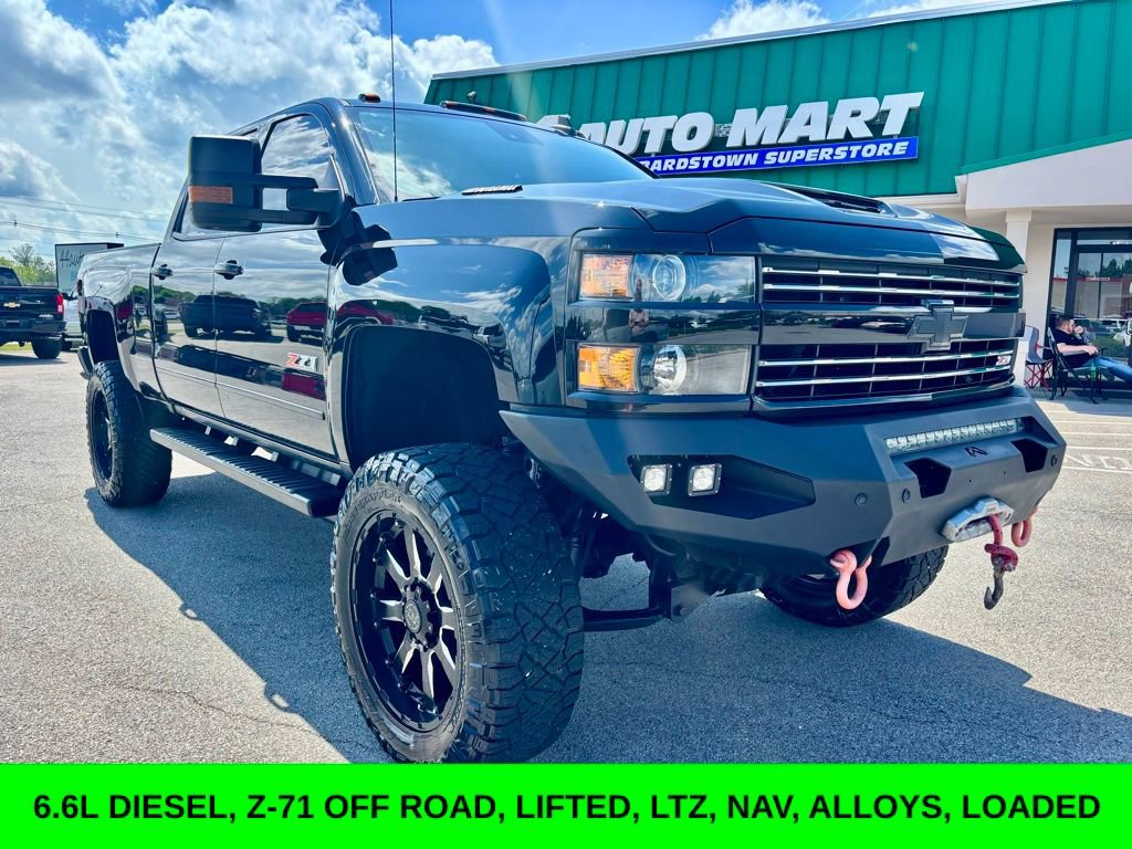Used 2019 Chevrolet Silverado 2500 LTZ w/ Duramax Plus Package AWD/4WD image 1