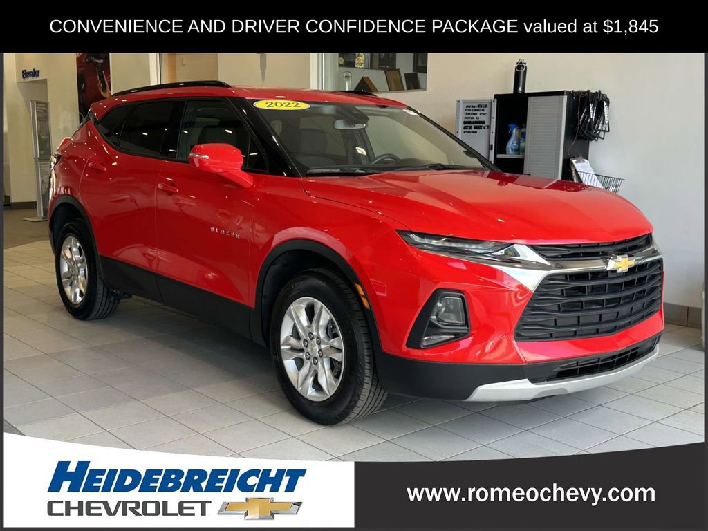 Used 2022 Chevrolet Blazer LT