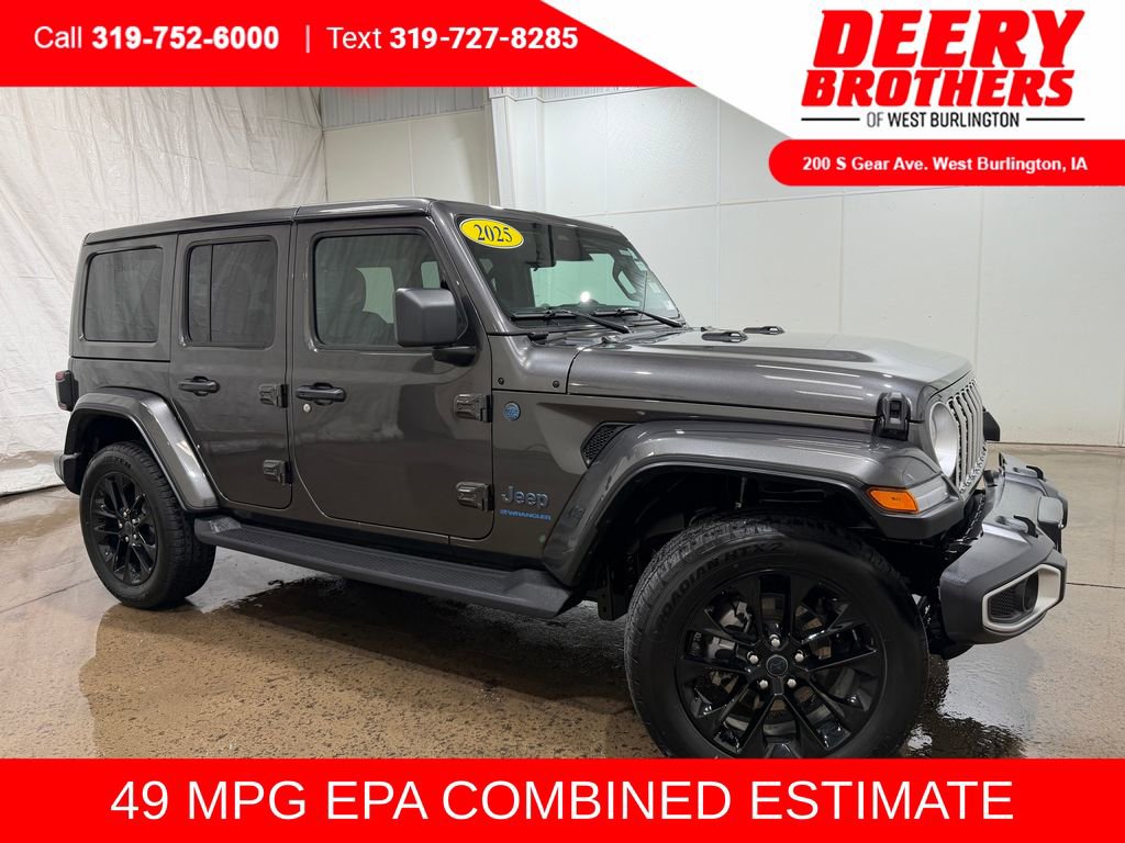 Used 2025 Jeep Wrangler Unlimited Sahara