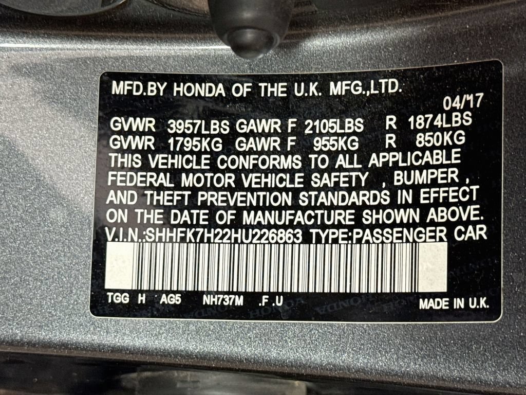 Used 2017 Honda Civic LX image 37