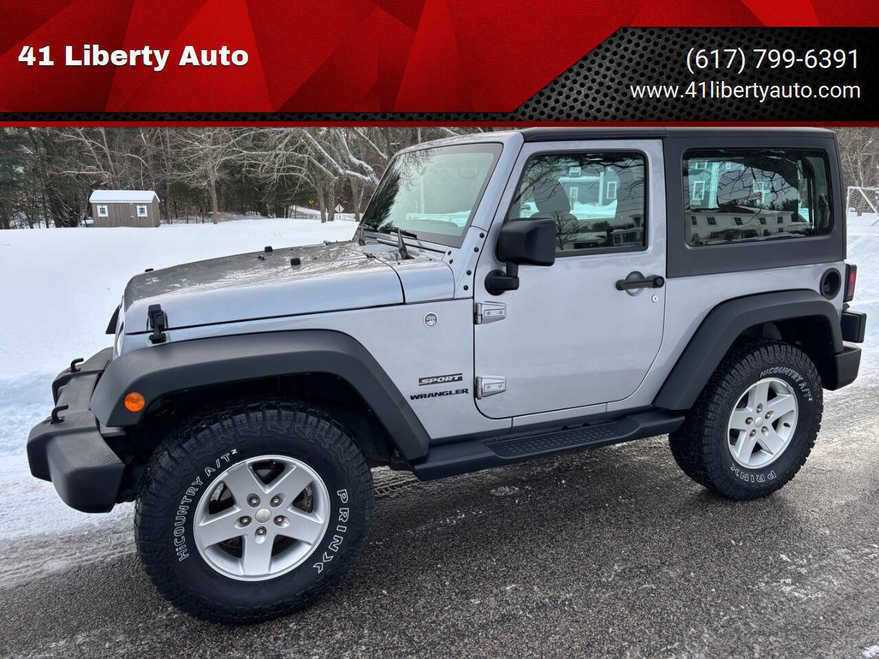 Used 2016 Jeep Wrangler Sport w/ Quick Order Package 24S