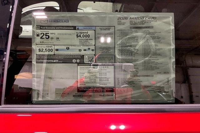 New 2026 MAZDA CX-70 3.3 Turbo S w/ Premium Plus AWD/4WD image 14