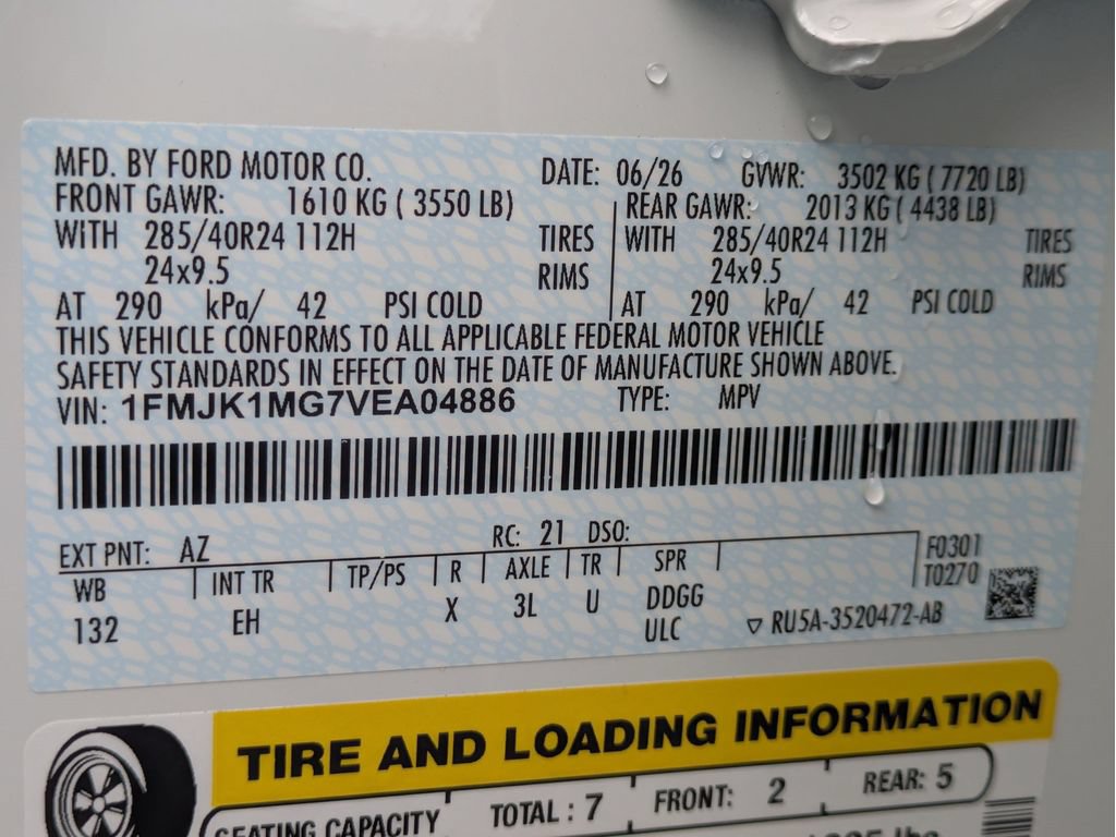New 2027 Ford Expedition Max Platinum w/ Stealth Performance Package AWD/4WD image 31