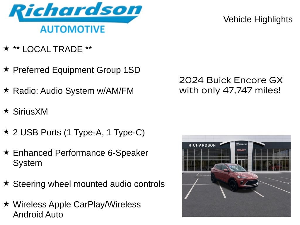 Used 2024 Buick Encore GX Sport Touring FWD image 10