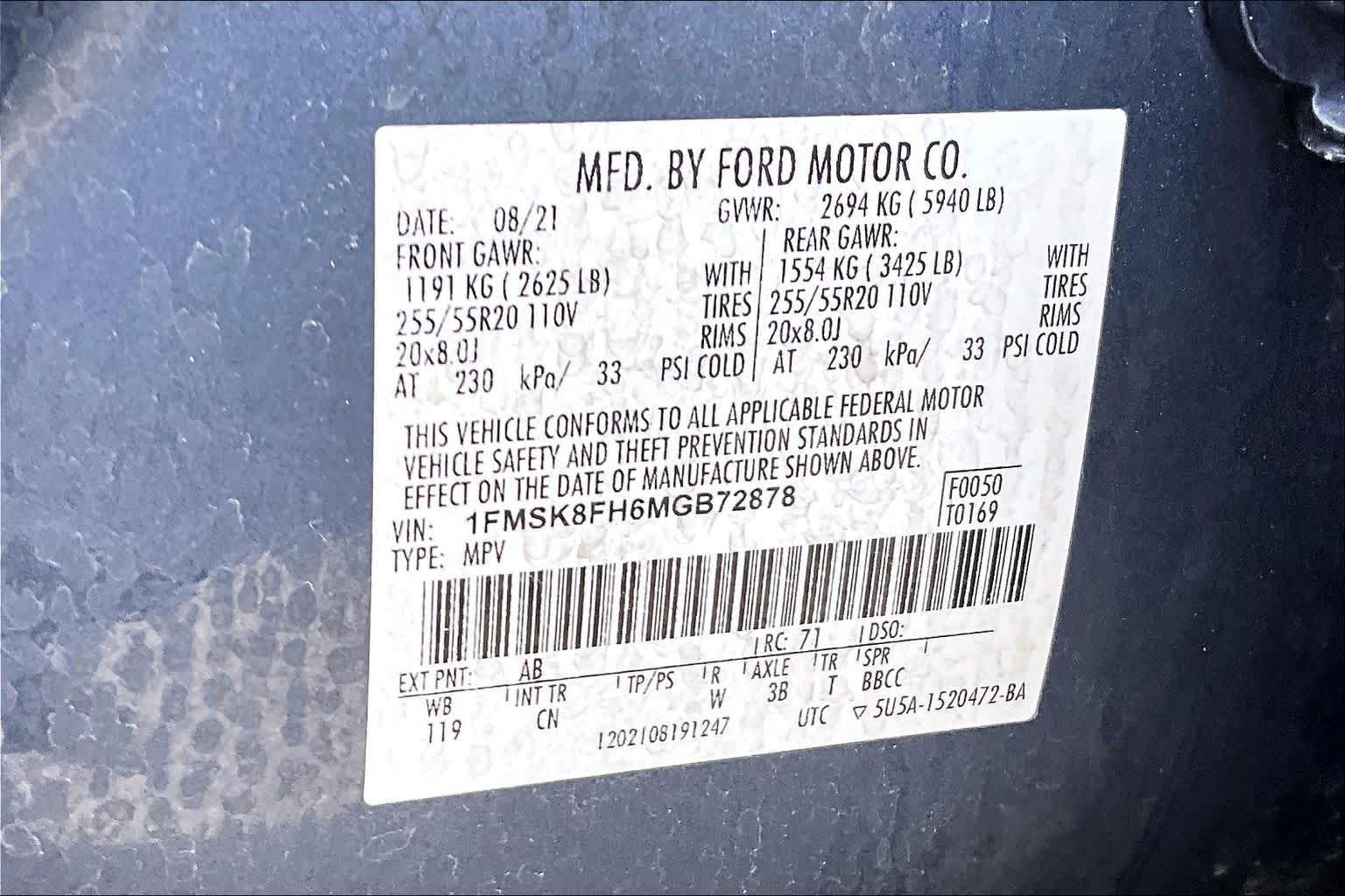 Used 2021 Ford Explorer Limited image 29