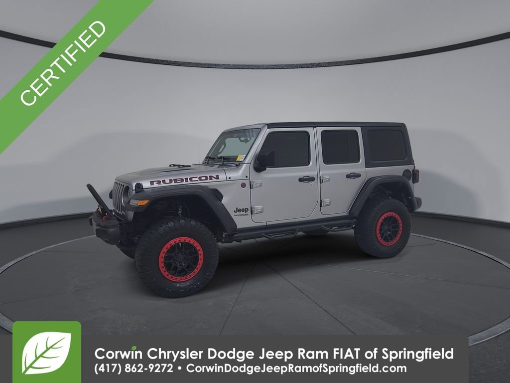 Certified 2018 Jeep Wrangler Unlimited Rubicon w/ Steel Bumper Group image 13