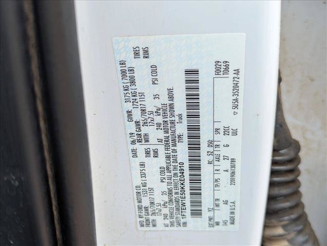 Used 2019 Ford F150 XL w/ Equipment Group 101A Mid AWD/4WD image 22