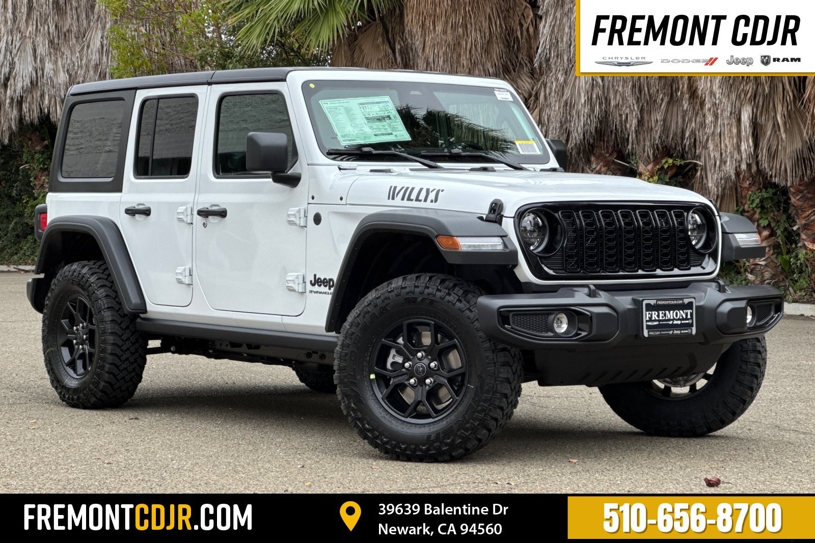 New 2026 Jeep Wrangler Willys image 1