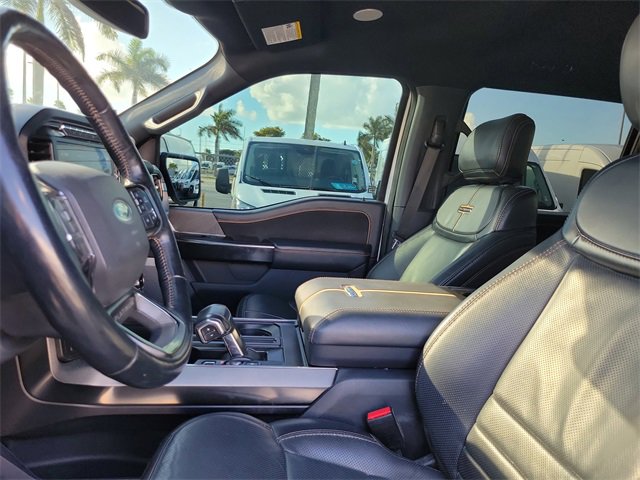 Used 2022 Ford F150 Platinum w/ Equipment Group 701A High image 18