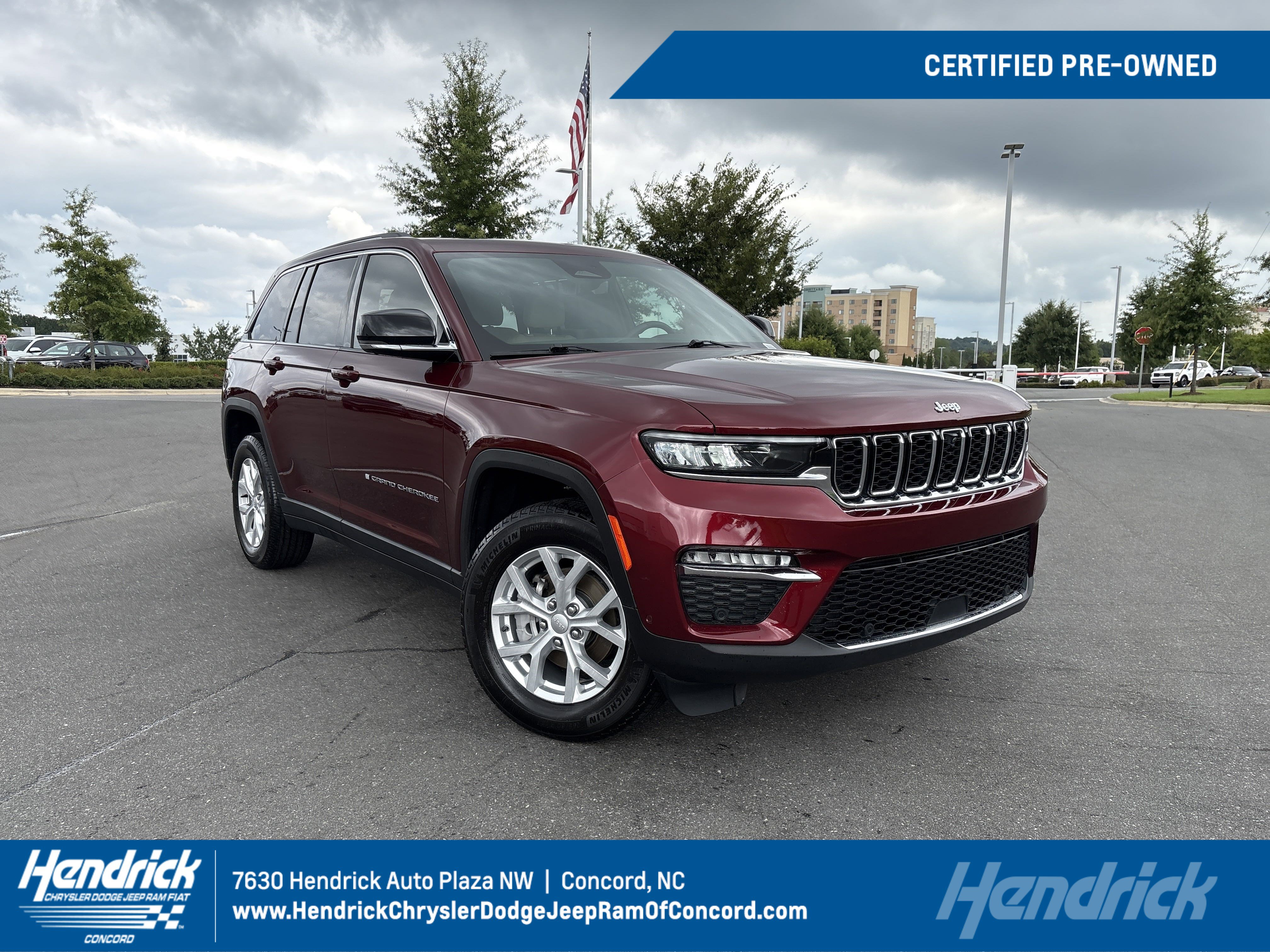 Certified 2023 Jeep Grand Cherokee Limited w/ Luxury Tech Group II