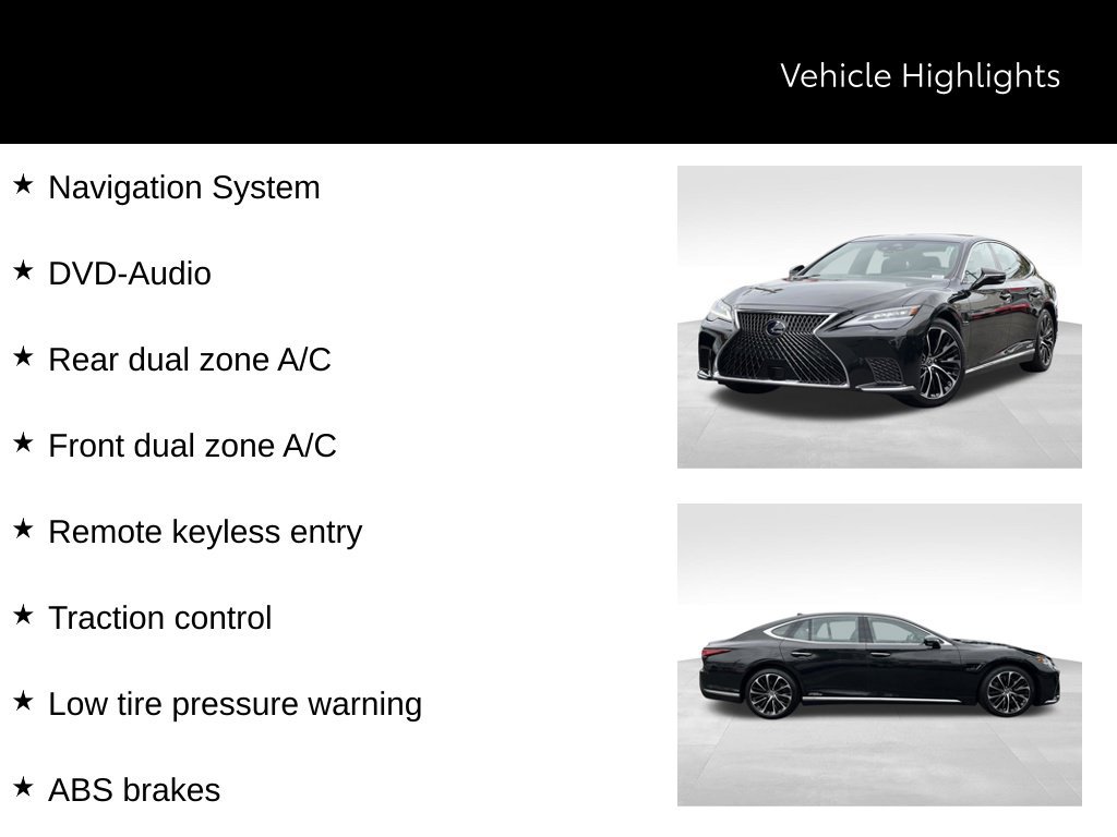 Used 2022 Lexus LS 500h AWD w/ Luxury Package image 48