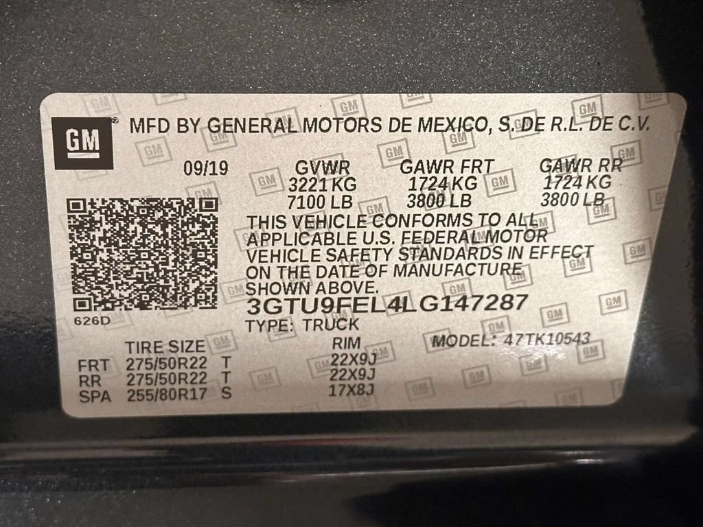 Certified 2020 GMC Sierra 1500 Denali w/ Denali Premium Package AWD/4WD image 30