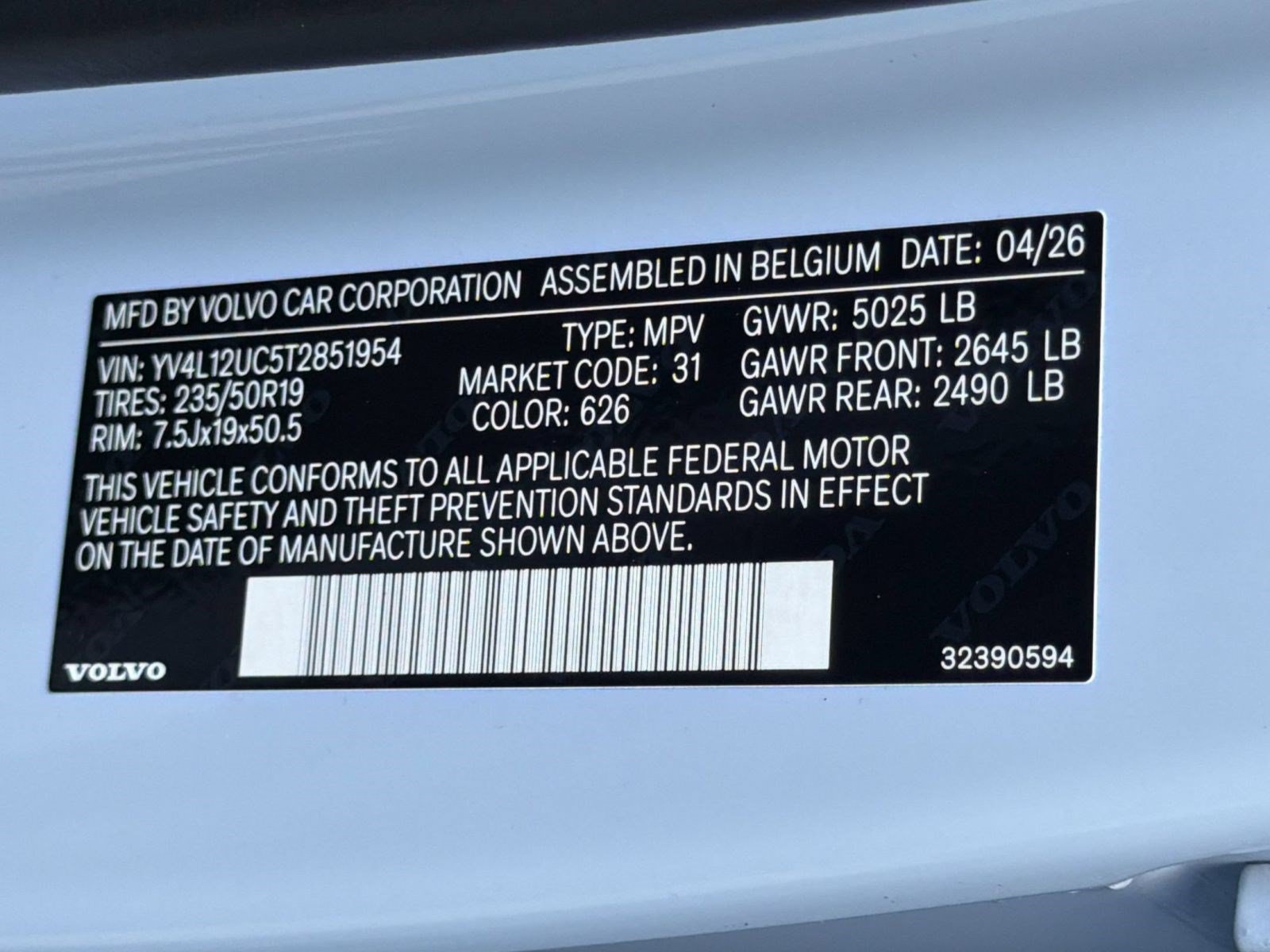 New 2026 Volvo XC40 B5 Plus w/ Climate Package AWD/4WD image 24