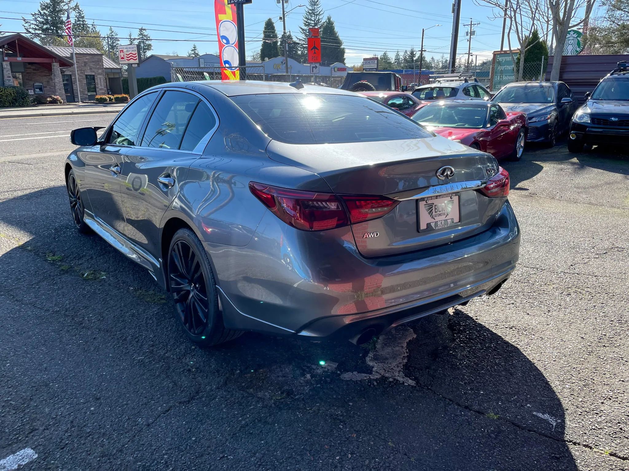 Used 2018 INFINITI Q50 Sport AWD/4WD image 2
