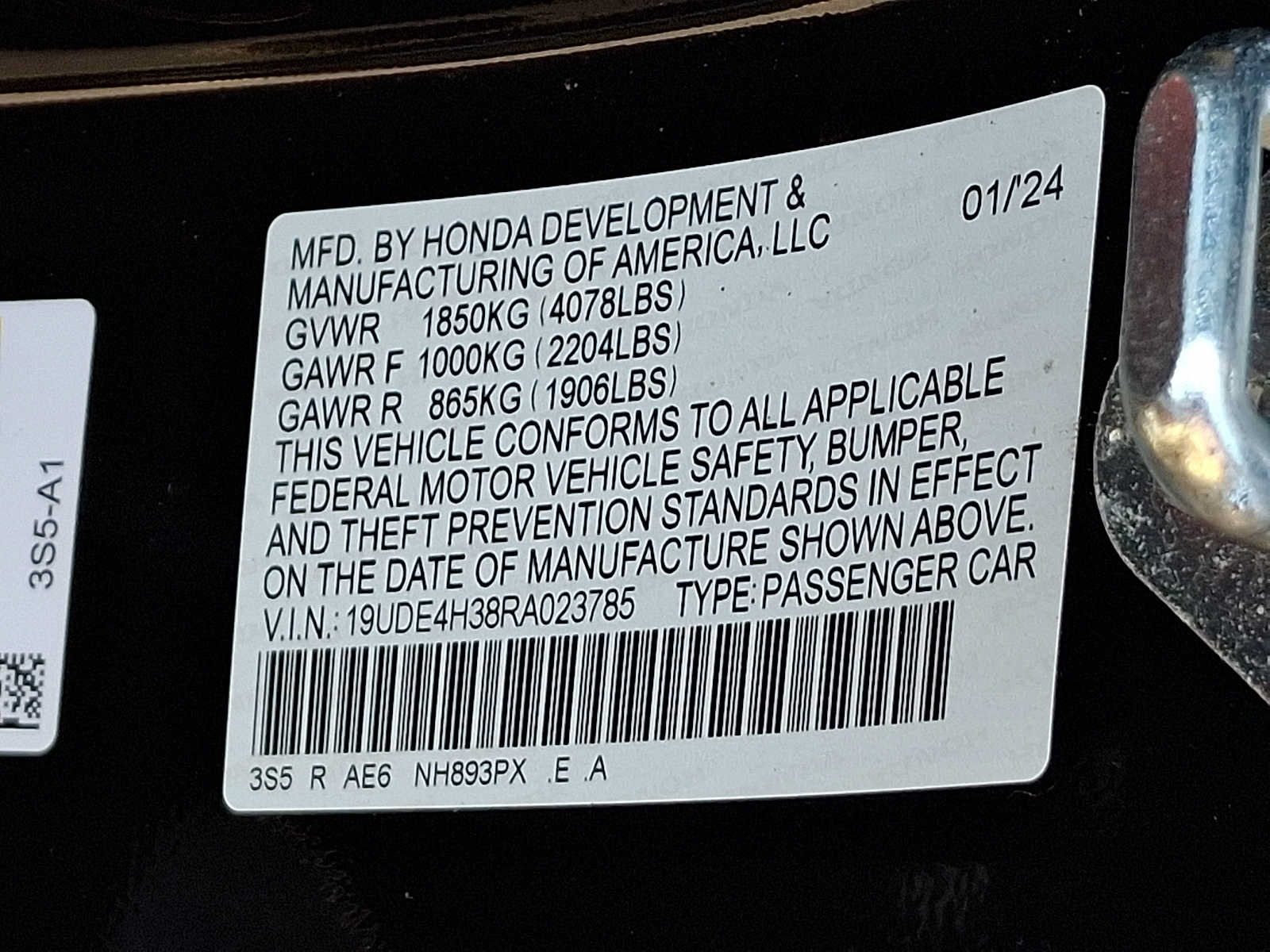Certified 2024 Acura Integra A-Spec FWD image 29