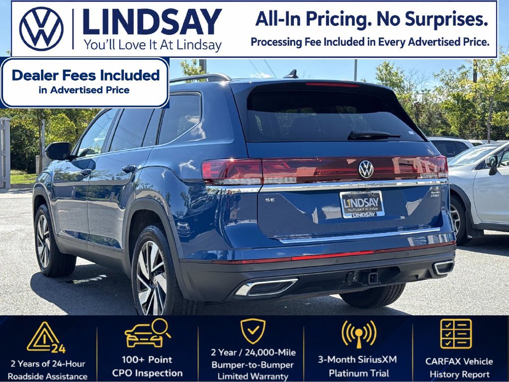 Used 2026 Volkswagen Atlas SE AWD/4WD image 5