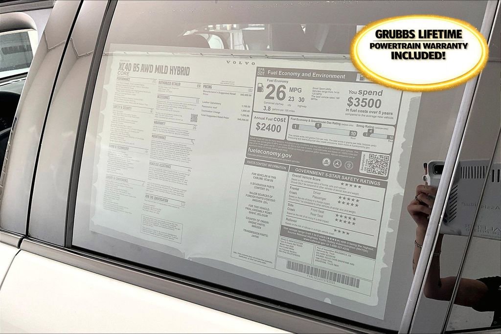 New 2026 Volvo XC40 B5 Core image 44