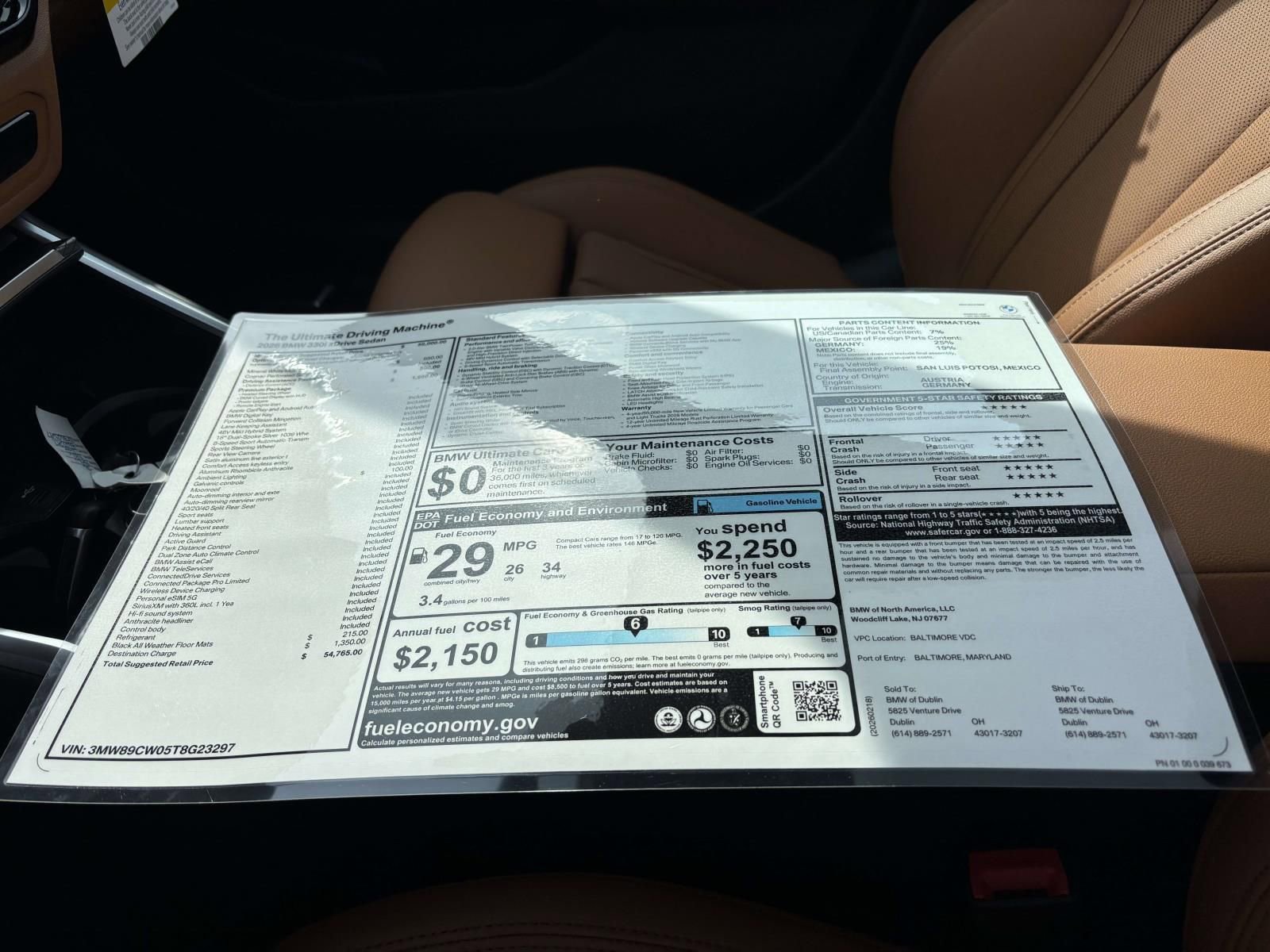 New 2026 BMW 330i xDrive Sedan w/ Premium Package image 34