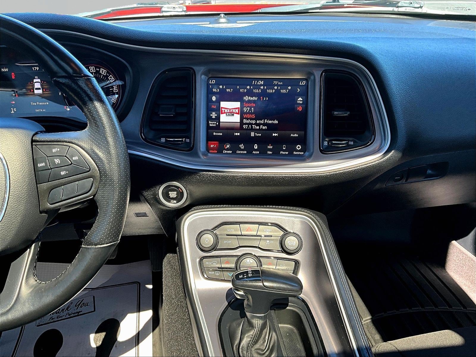 Used 2020 Dodge Challenger SXT w/ Blacktop Package RWD image 9