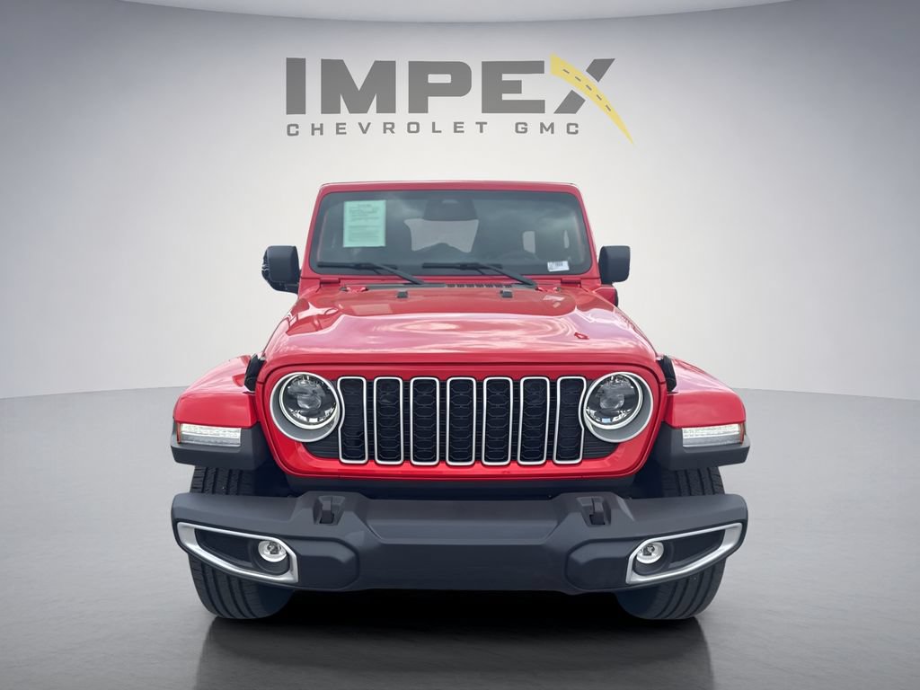 Used 2025 Jeep Wrangler Unlimited Sahara w/ Safety Group AWD/4WD image 8