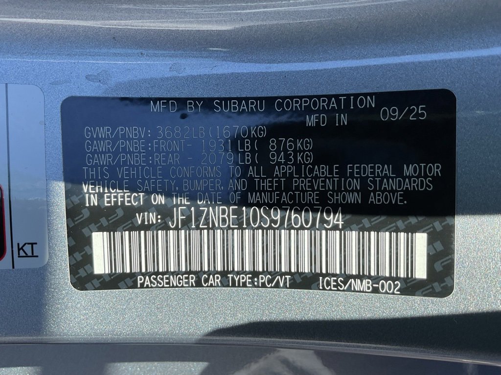 New 2025 Toyota GR86 Premium image 33