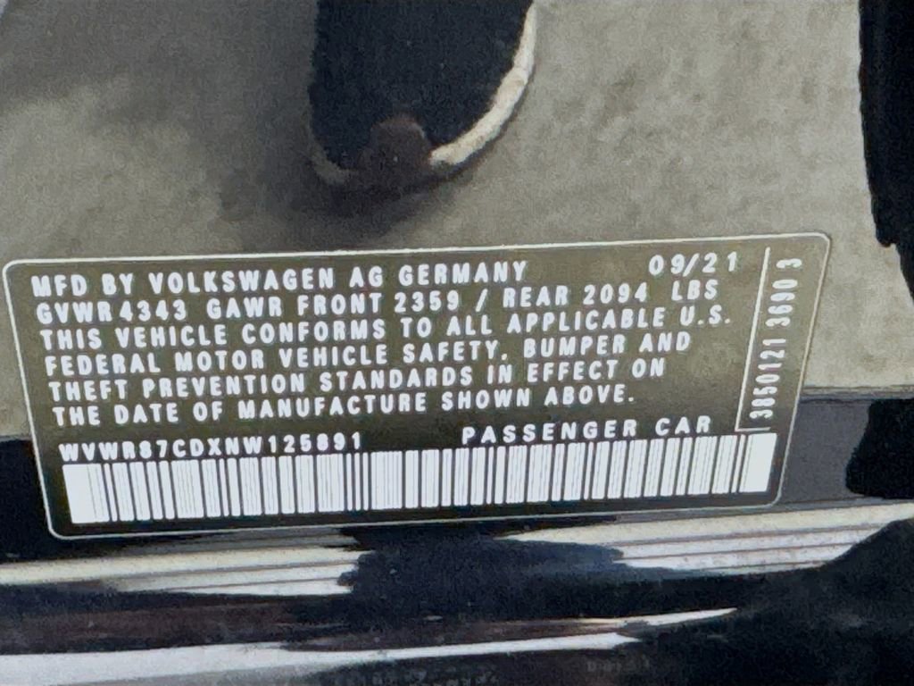 Used 2022 Volkswagen GTI SE FWD image 42