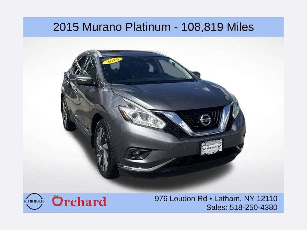 Used 2015 Nissan Murano Platinum w/ Platinum Technology Package AWD/4WD image 1