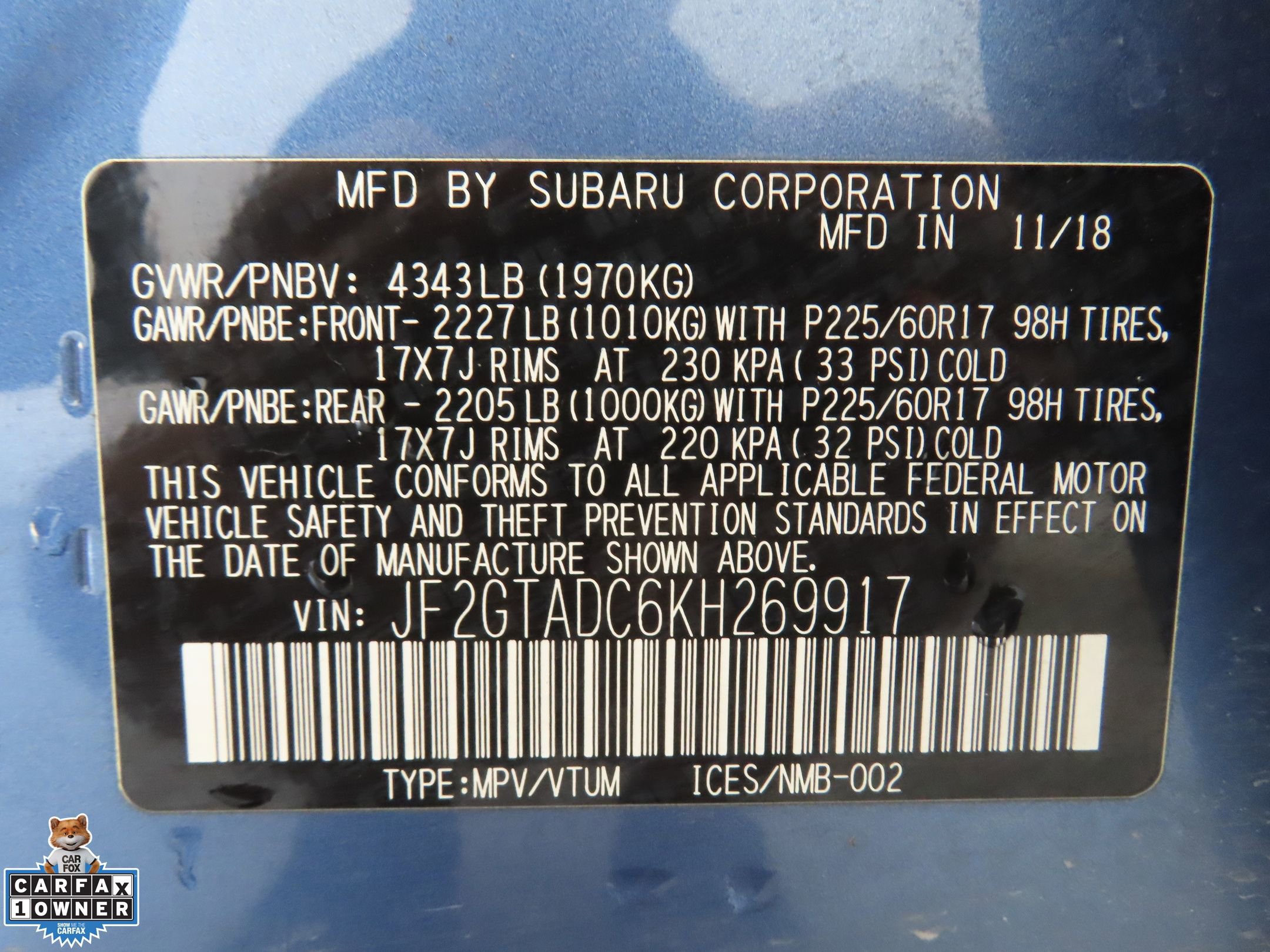 Used 2019 Subaru Crosstrek 2.0i Premium w/ Moonroof Package AWD/4WD image 27