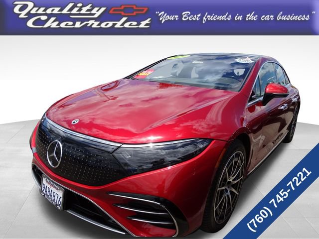 Used 2022 Mercedes-Benz EQS 580 4MATIC Sedan video 1