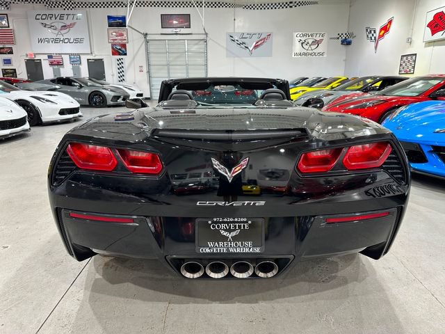 Used 2018 Chevrolet Corvette Stingray Convertible w/ Carbon Flash Badge Package RWD image 13