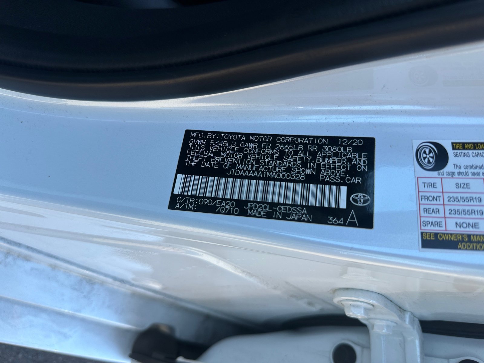 Used 2021 Toyota Mirai XLE w/ Advanced Technology Package image 17